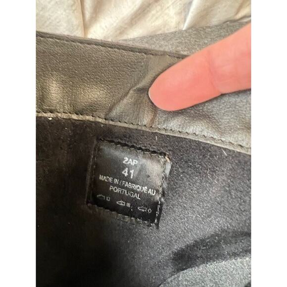 Bos. & Co. Zap Womens Gray Suede Zipper Ankle & Booties Boots EU 41, US 9.5 - Picture 5 of 8